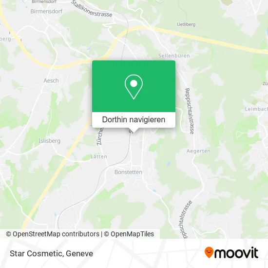Star Cosmetic Karte