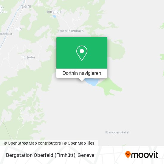 Bergstation Oberfeld (Firnhütt) Karte