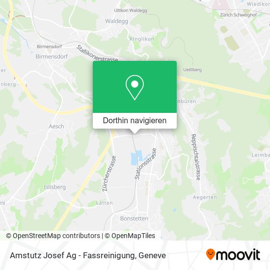 Amstutz Josef Ag - Fassreinigung Karte