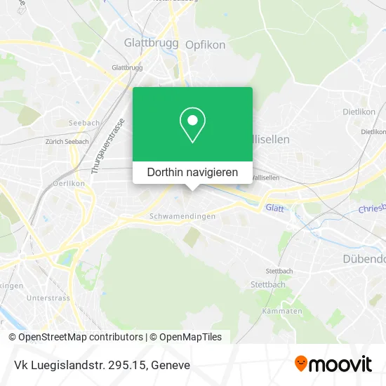 Vk Luegislandstr. 295.15 Karte