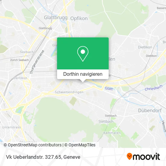 Vk Ueberlandstr. 327.65 Karte
