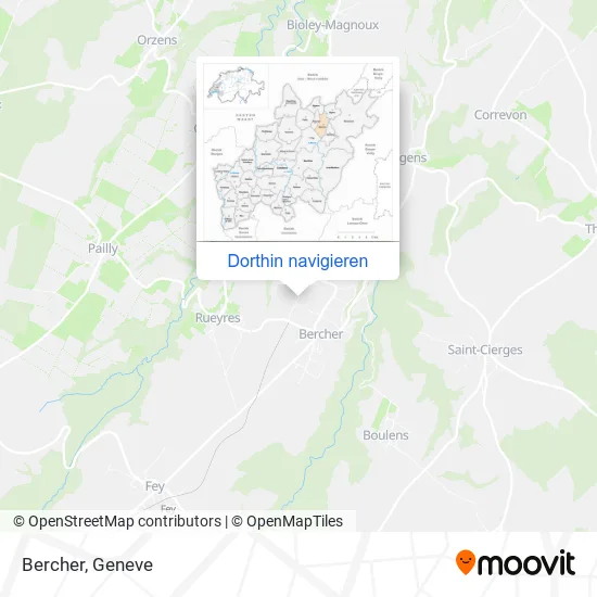Bercher Karte