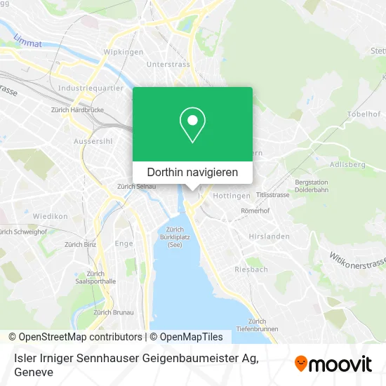 Isler Irniger Sennhauser Geigenbaumeister Ag Karte