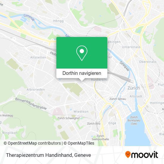 Therapiezentrum Handinhand Karte