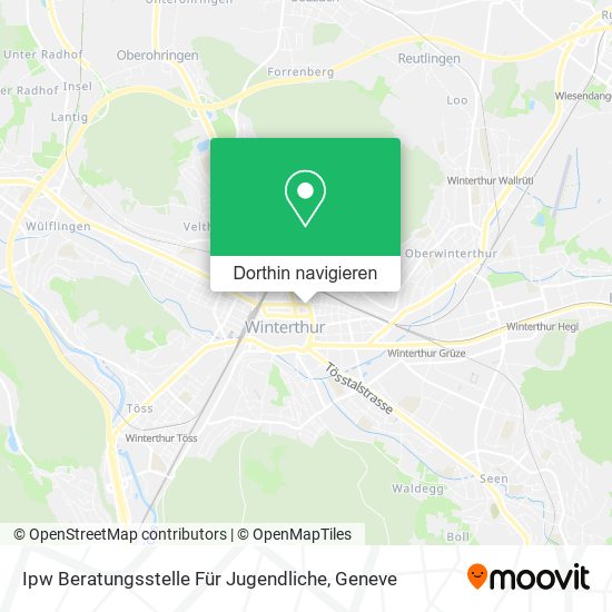 Ipw Beratungsstelle Für Jugendliche Karte