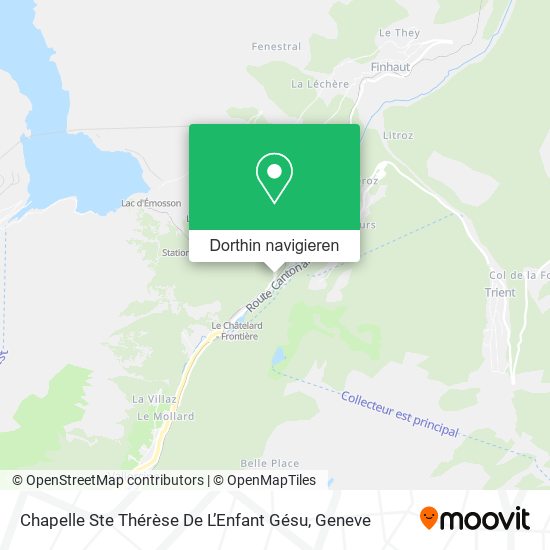 Chapelle Ste Thérèse De L’Enfant Gésu Karte