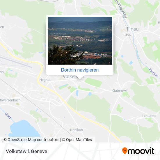 Volketswil Karte