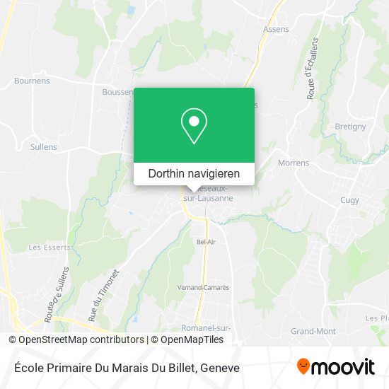 École Primaire Du Marais Du Billet Karte