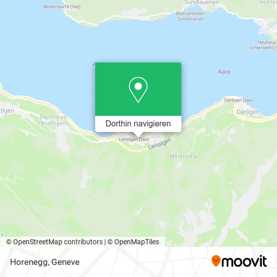 Horenegg Karte