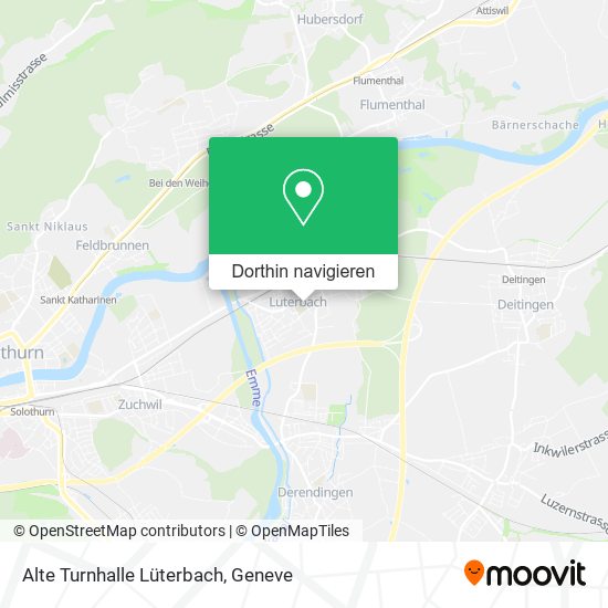 Alte Turnhalle Lüterbach Karte