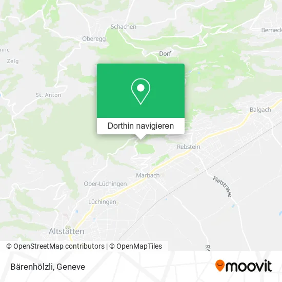 Bärenhölzli Karte