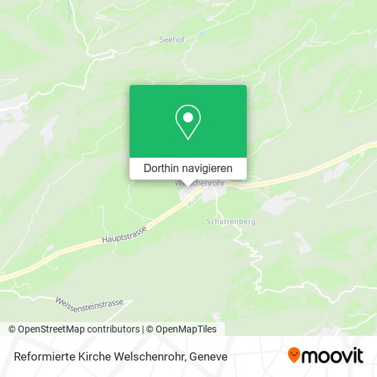 Reformierte Kirche Welschenrohr Karte