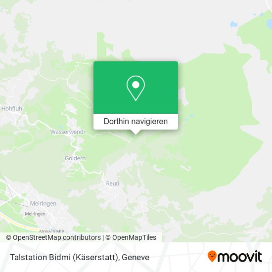 Talstation Bidmi (Käserstatt) Karte