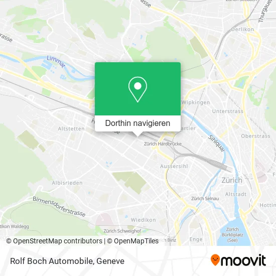 Rolf Boch Automobile Karte