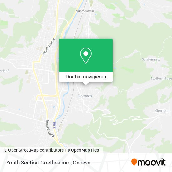 Youth Section-Goetheanum Karte