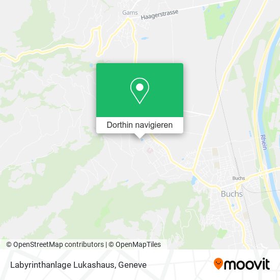 Labyrinthanlage Lukashaus Karte
