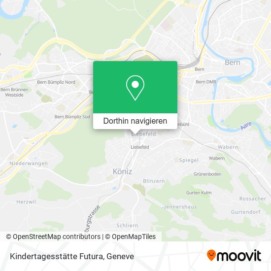 Kindertagesstätte Futura Karte