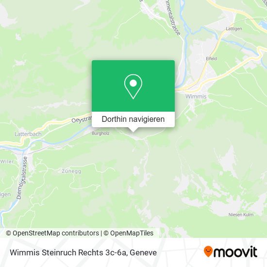 Wimmis Steinruch Rechts 3c-6a Karte