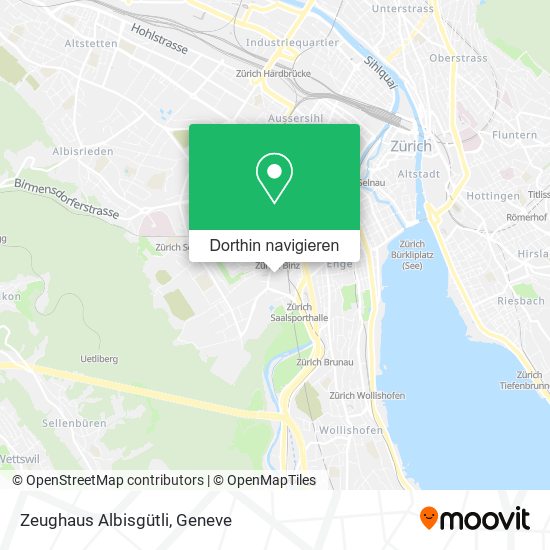 Zeughaus Albisgütli Karte