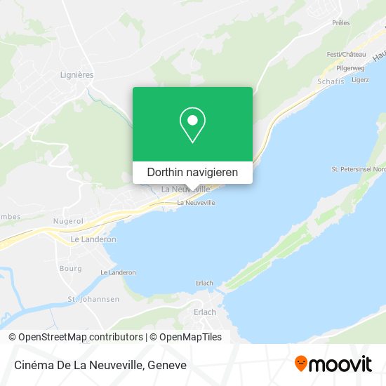 Cinéma De La Neuveville Karte