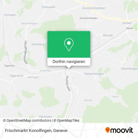 Frischmarkt Konolfingen Karte