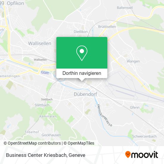 Business Center Kriesbach Karte