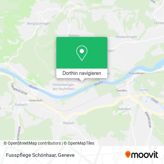 Fusspflege Schönhaar Karte