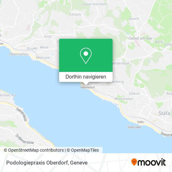 Podologiepraxis Oberdorf Karte