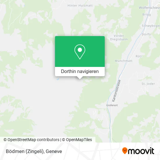 Bödmen (Zingeli) Karte