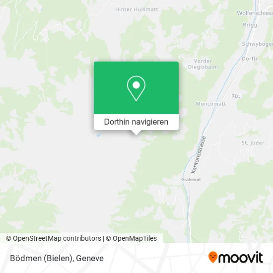 Bödmen (Bielen) Karte