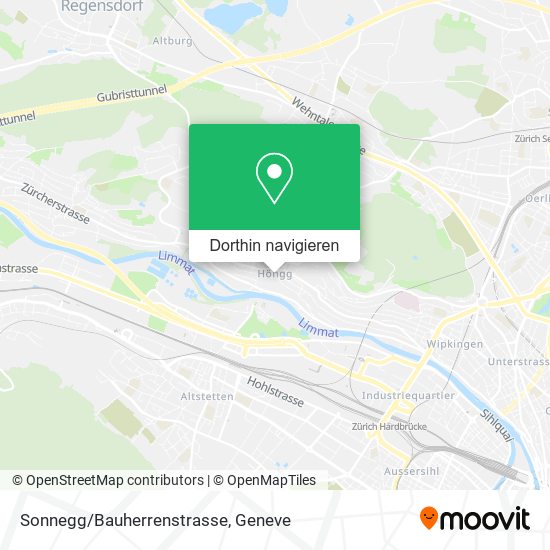Sonnegg/Bauherrenstrasse Karte