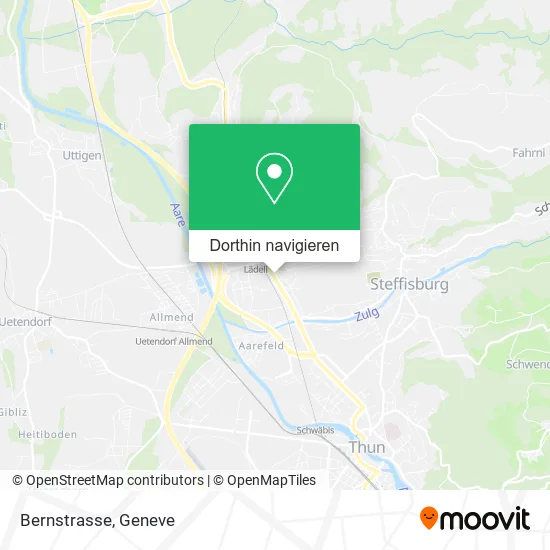 Bernstrasse Karte