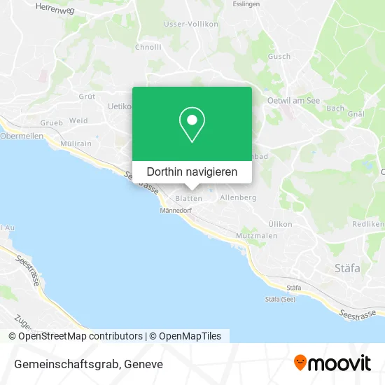 Gemeinschaftsgrab Karte