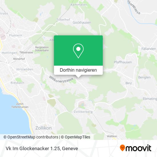 Vk Im Glockenacker 1.25 Karte