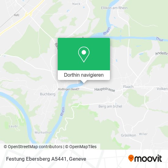 Festung Ebersberg A5441 Karte