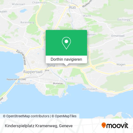 Kinderspielplatz Kramenweg Karte