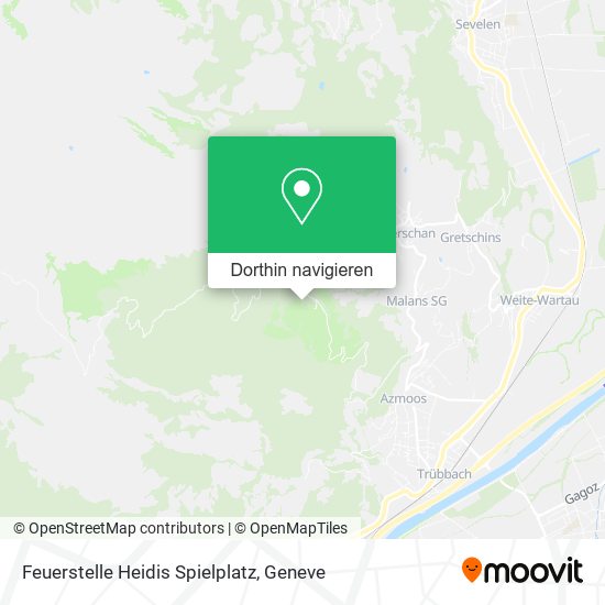 Feuerstelle Heidis Spielplatz Karte