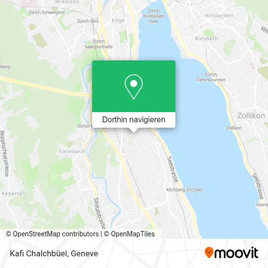 Kafi Chalchbüel Karte