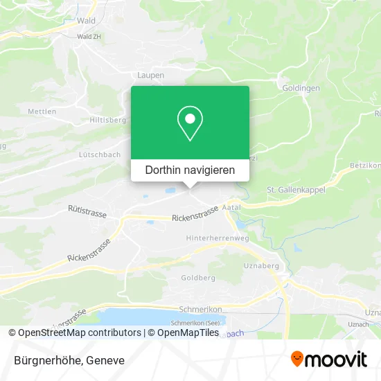 Bürgnerhöhe Karte