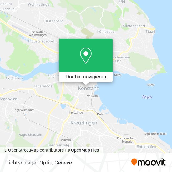 Lichtschläger Optik Karte