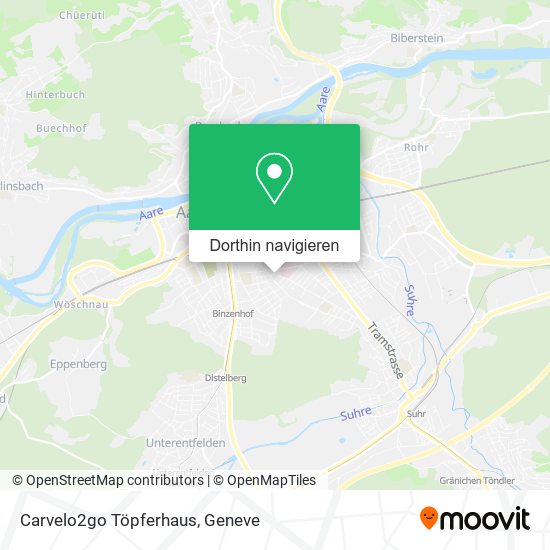 Carvelo2go Töpferhaus Karte