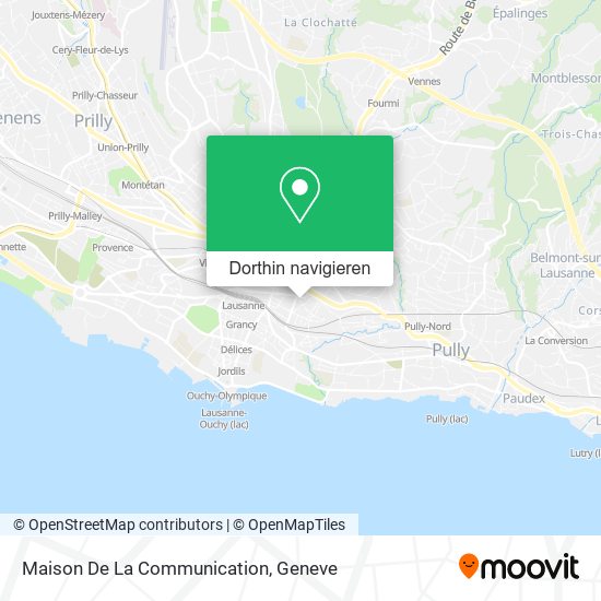 Maison De La Communication Karte