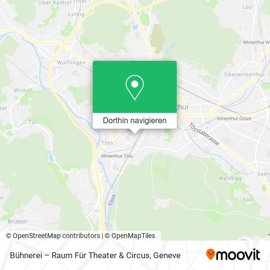 Bühnerei – Raum Für Theater & Circus Karte