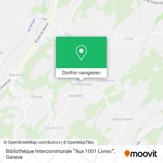 Bibliothèque Intercommunale ""Aux 1001 Livres"" Karte