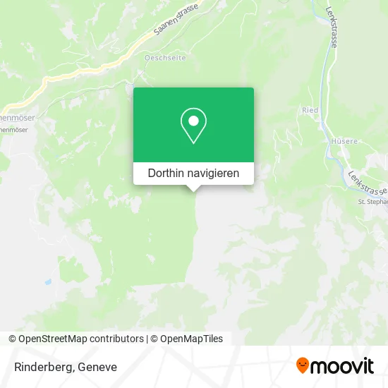 Rinderberg Karte