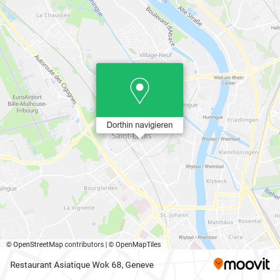 Restaurant Asiatique Wok 68 Karte
