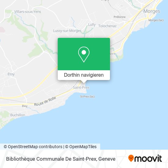 Bibliothèque Communale De Saint-Prex Karte