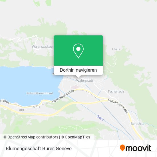 Blumengeschäft Bürer Karte