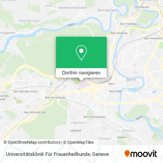 Universitätsklinik Für Frauenheilkunde Karte