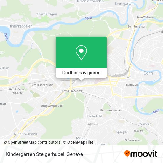 Kindergarten Steigerhubel Karte